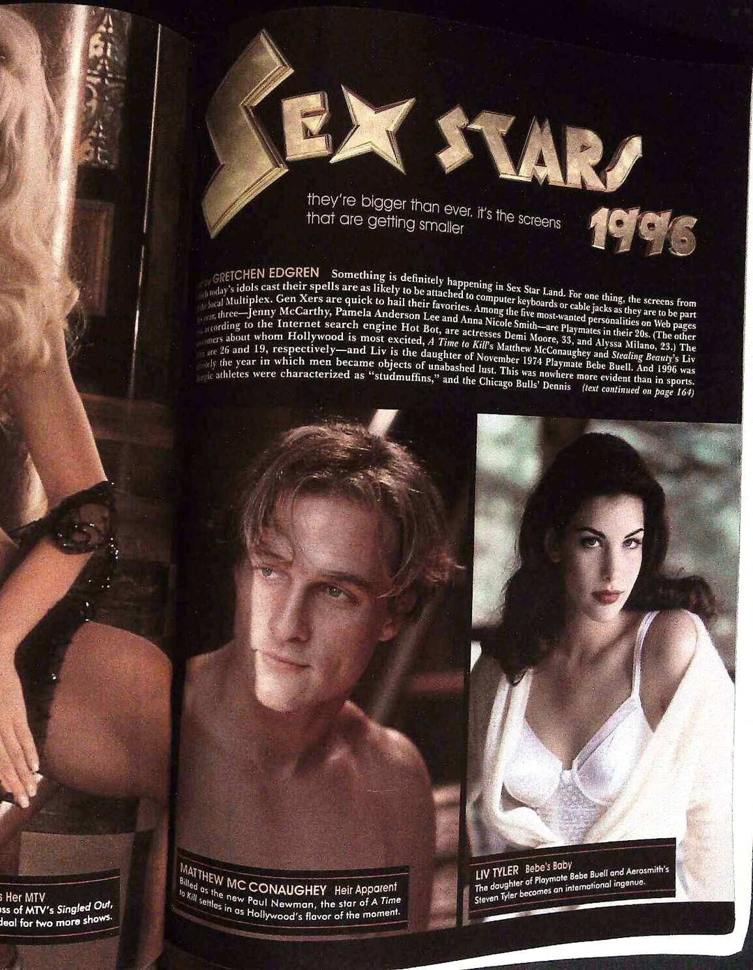 PLAYBOY US December 1996 JENNY McCARTHY Mike Wallace VICTORIA SILVSTEDT @ VGC